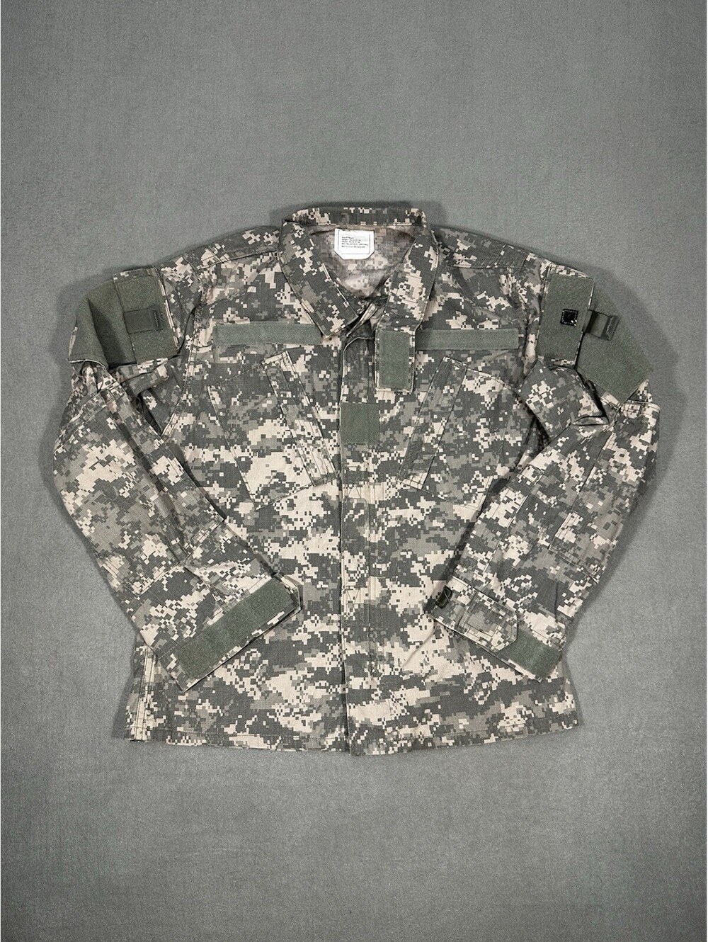 U.S. Army ACU Digital Camo Combat Uniform Coat FR Small-Short Military Jacket